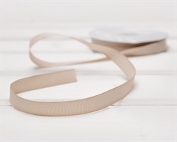 Лента репсовая, 12 мм, пыльная роза, 27 м У0508009-Б