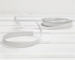 Лента репсовая, 12 мм, белая, 27 м У0508001-Б