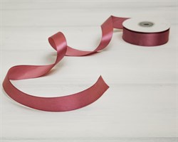 Лента атласная, 24 мм, сливовая, 27 м У0510037-Б