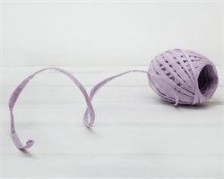 Рафия бумажная, бледно-лиловая, 20 ярдов У0560032