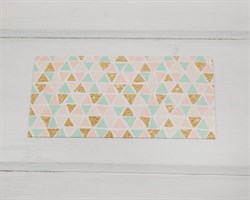 Конверт для денег, «Праздничные треугольнички», 16,5х8 см, 1 шт. У1206046