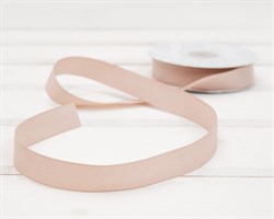 Лента репсовая, 20 мм, пыльная роза, 1 м У0507009