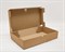 УЦЕНКА Коробка 33х18х6 см из плотного картона, крафт У0104152-УЦ - фото 10832