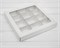 Коробка с окошком, 25х25х4 см, крышка-дно, белая У0115045 - фото 10933