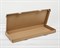 Коробка 44х18х3 см, из плотного картона, крафт У0104161 - фото 10942