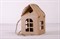 УЦЕНКА Коробка декоративная  Домик  с ручками и окошками, 12х12х20 см У0109006-УЦ - фото 10987