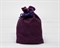 Мешочек подарочный из холщи, 9х13 см, фиолетовый, 1 шт. У1601018 - фото 11214
