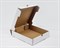 Коробка из плотного картона 23х23х5 см, белая У0104248 - фото 13607
