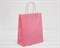 Пакет подарочный, 19х15х7,5 см, с кручеными ручками, розовый У0702001 - фото 13981