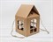 УЦЕНКА Коробка декоративная Домик с ручками и окошками, 20х20х32 см У0109013-УЦ - фото 7791