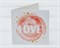 Открытка «With love», 7х7 см, 1 шт. У1206018 - фото 9087