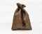 Мешочек подарочный из холщи, 9х13 см, коричневый, 1 шт. У1601006 - фото 9530