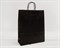 Пакет бумажный, 40х32х13 см, с кручеными ручками, черный У0703026 - фото 9589