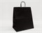 Пакет бумажный, 37х32х19 см, с кручеными ручками, черный У0703025 - фото 9595